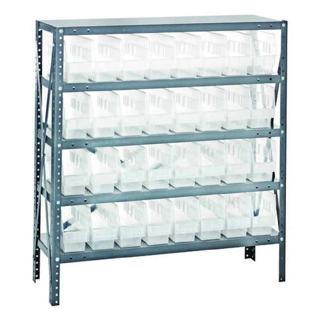 Quantum 1839-203CL Shelving Unit 18"D X 36"L X 39"H Heavy Duty