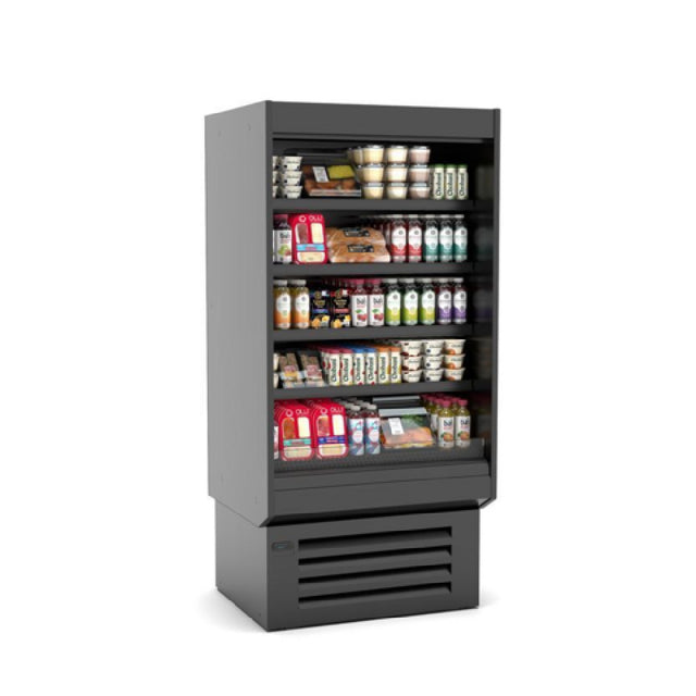 Hussmann S5S3S-SE-QS - S-Series Open Vertical Merchandiser, 3 Ft. Self-contained Multi-deck Merchandiser