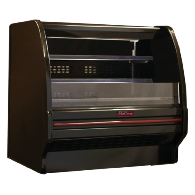Howard-McCray SC-OD40E-6L-B-LED Dairy Curved End Open Merchandiser 75"W 53"H