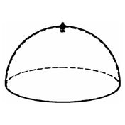 GET Enterprises 3255944 Frilich® Replacement Dome Hood Cover Without Knob Plastic