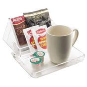 Cal Mil 490-12 Amenity Coffee Tray 7-1/2" X 9-1/2" X 5-1/2"H Clear (UPS Oversize 1)
