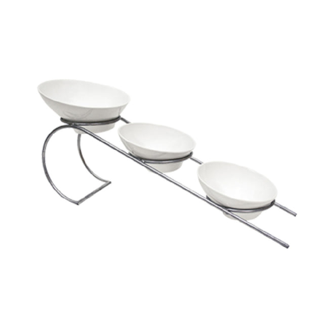 FOH BTH002BCI20 B³ Buffet Building Blocks® Bowl Holder 24-1/4" X 6-1/2" X 8-1/4"