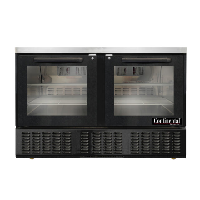 Continental Refrigerator UCF48NGD-B Undercounter Freezer 48"W 9 Cu. Ft. Capacity