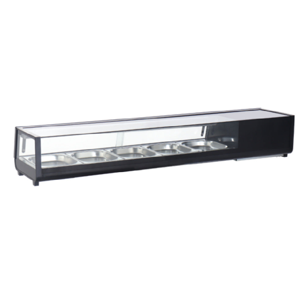 Omcan 48670 (RS-CN-0132-2) Sushi Display Case Countertop 71"W