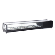 Omcan 48670 (RS-CN-0132-2) Sushi Display Case Countertop 71"W