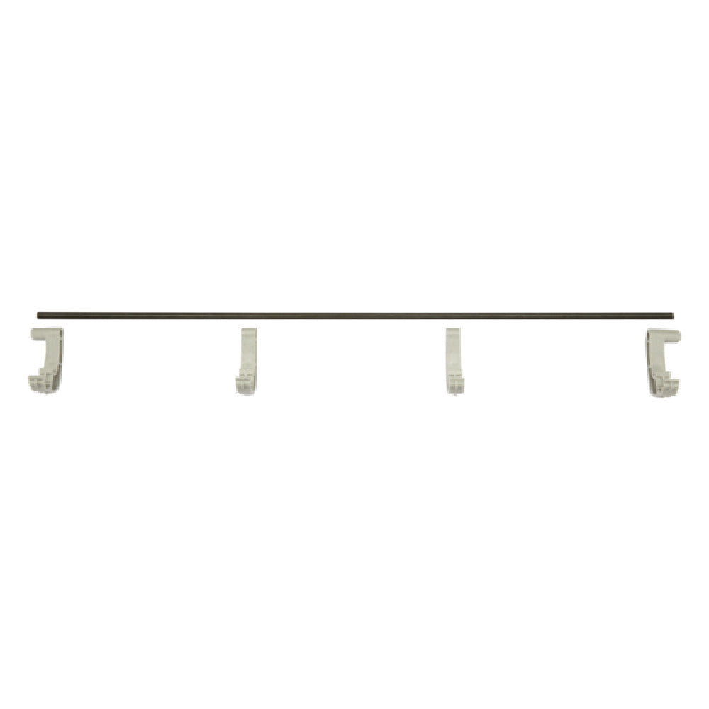 Cambro EWSR24F151 Camshelving® Elevation Series Wall Shelving Rail Front 24" X 2"