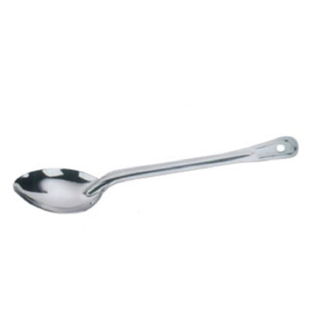 Omcan 80712 18-inch Heavy-Duty Stainless Steel Solid Basting Spoon