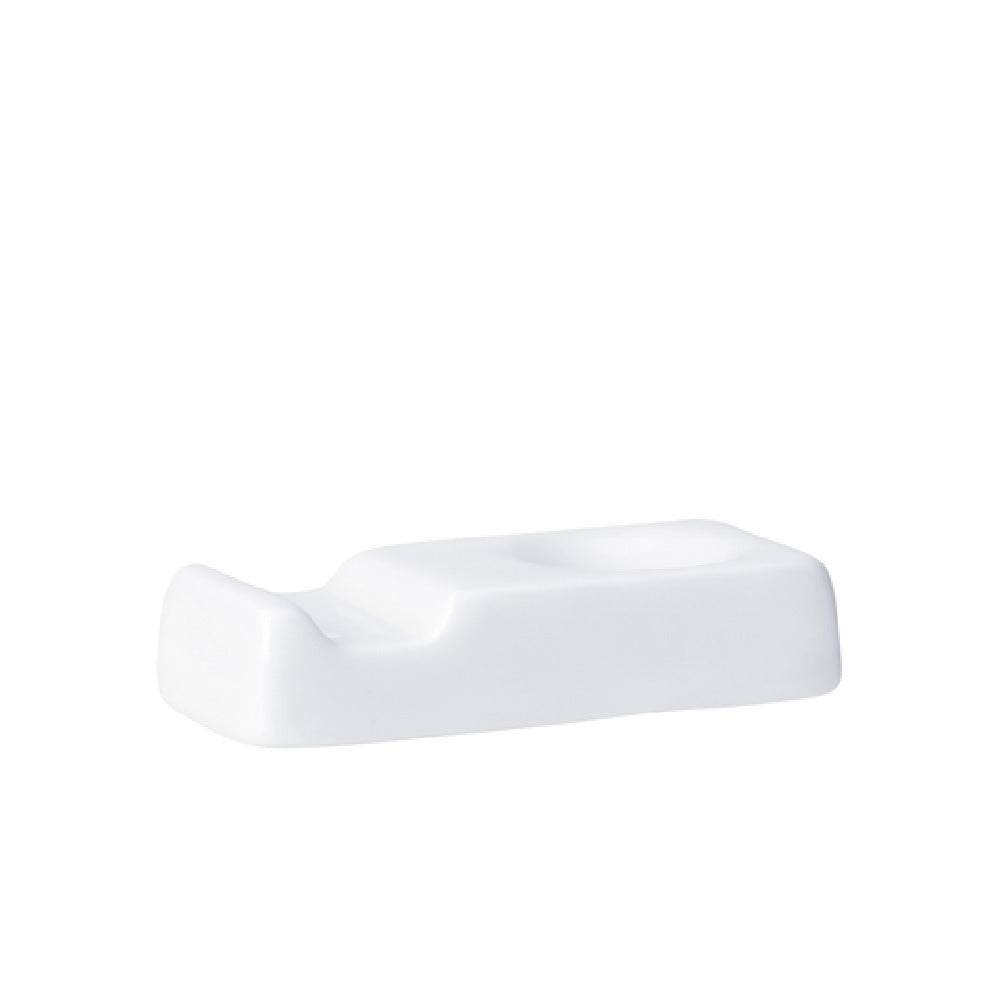 Steelite 82000AND0567 Chopstick And Spoon Rest 2.875" X 1.25" X 0.75" Whiteware