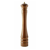 Omcan 43711 (43711) TRE SPADE Pepper MIll 30 Cm (12") Tall Dark Italian Beech Wood Finish