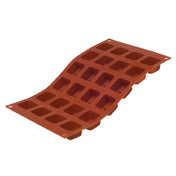 JB Prince M511 P Pavoni Mold 12"L X 7"W (15) Small Square Savarin