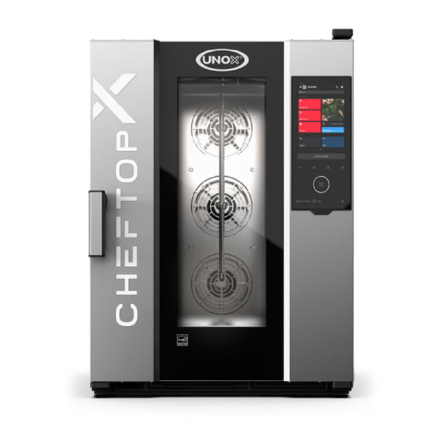UNOX USA XADA-1011-GXLS - CHEFTOP-X™ Half Size Combi Oven, Natural/Liquid Propane Gas