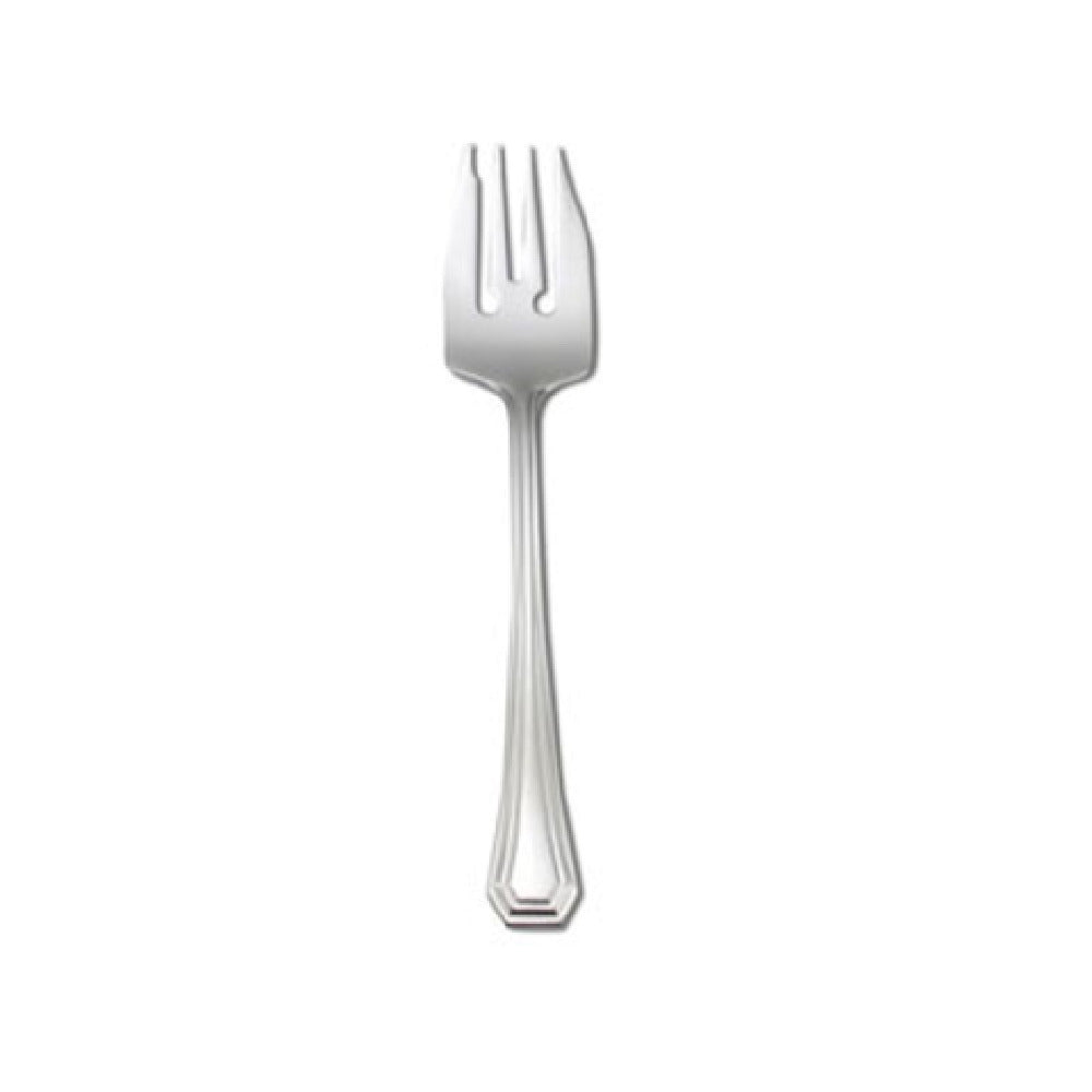 1880 Hospitality V246FSLF Oneida® Salad/Pastry Fork 6-1/4" Incised Lines Along Handle Perimeter