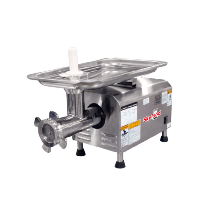Skyfood Equipment PCI-22G SS Meat Grinder Bench Style 660 Lb. Capacity/hour