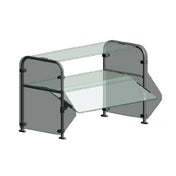 Randell RSB-DTSSAF-60 Standard Breath Guard Single-sided Double-tier