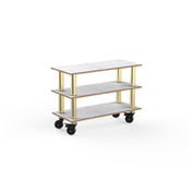 Steelite MGCMSX02CBXH - Modular Creative Extension Unit White Carrera Brush, Modular