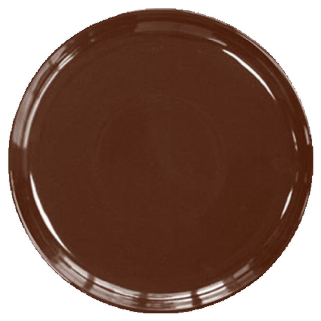 Vertex China VRE-PP-BR Pizza Plate 13-1/8" Dia. Round Rolled Edge