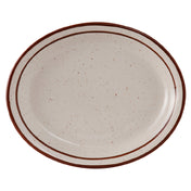Tuxton TBS-013 Platter 11-1/2" X 9-1/8" Oval