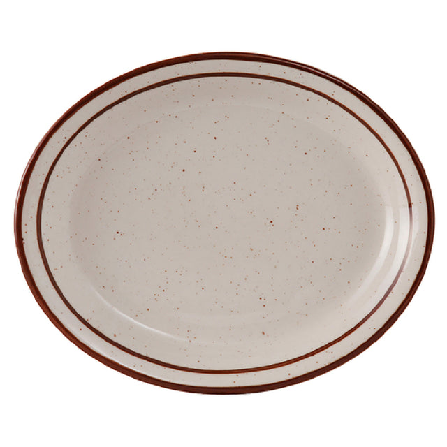 Tuxton TBS-013 Platter 11-1/2" X 9-1/8" Oval