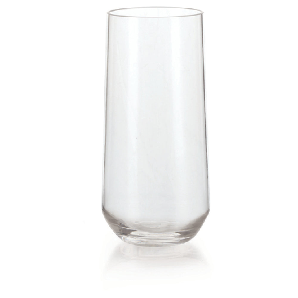 GET Enterprises SW-1469-CL Via Beverage Glass 16 Oz. (17 Oz. Rim Full) 2-89/100" Dia. X 6-3/25" Tall