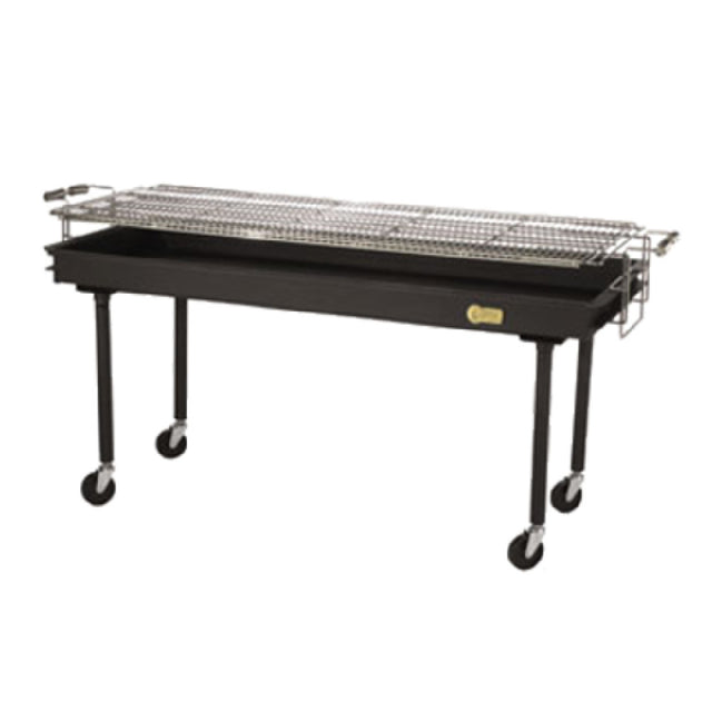 Crown Verity CV-BM-60 Outdoor Charbroiler Charcoal 72"L X 24"D