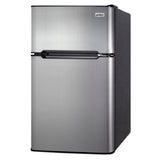 Summit CP34BSS Compact Refrigerator/Freezer Freestanding One-section