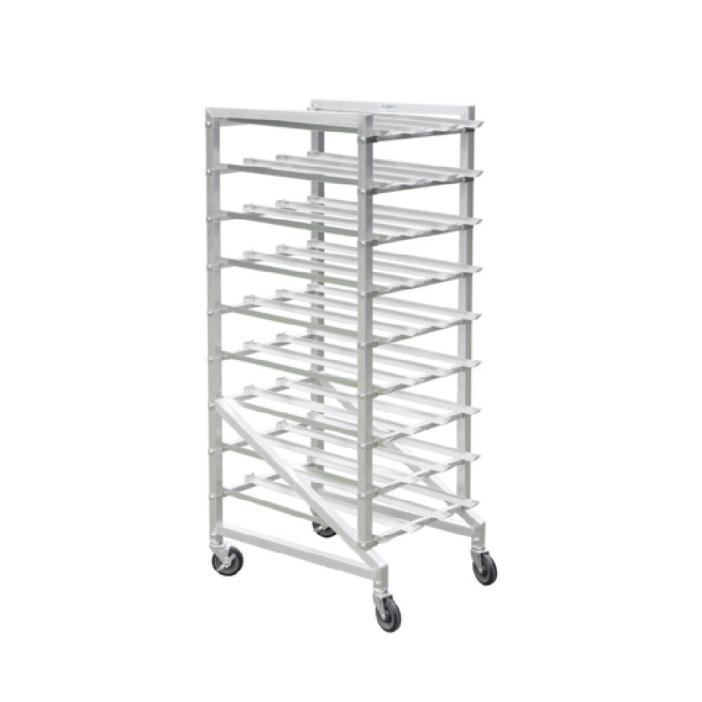 Hubert 32L-042 - Mobile Can Rack, Full Size Ships Kd, Fits #5/10 Cans