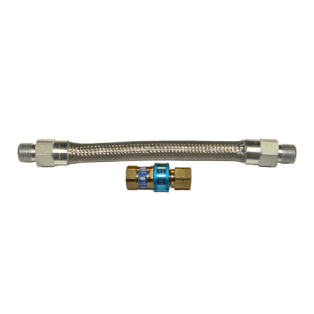 Dormont 1650BQ36 Dormont Braided Gas Connector Hose Assembly 1/2" Inside Dia.
