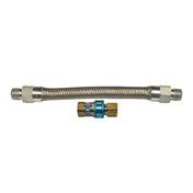 Dormont 1650BQ36 Dormont Braided Gas Connector Hose Assembly 1/2" Inside Dia.