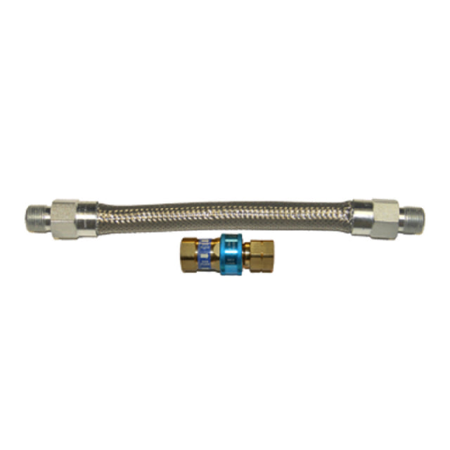Dormont 1650BQ36 Dormont Braided Gas Connector Hose Assembly 1/2" Inside Dia.