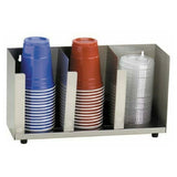 Dispense-Rite CTLD-15 - Lid/Cup Organizer, Adjustable, 3 Section