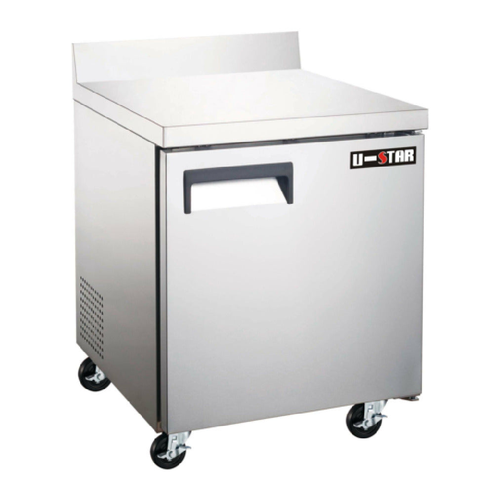 Admiral Craft USWR-1D U-STAR Refrigerated Work Top Counter 27"W X 29-1/2"D X 38-3/4"H Overall Size