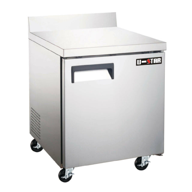 Admiral Craft USWR-1D U-STAR Refrigerated Work Top Counter 27"W X 29-1/2"D X 38-3/4"H Overall Size