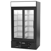Beverage Air MMR38HC-1-B MarketMax™ Refrigerated Merchandiser Reach-in Two-section