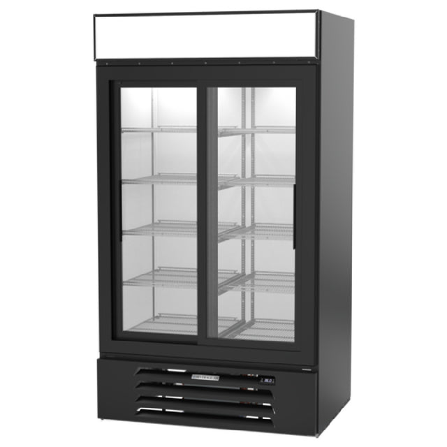 Beverage Air MMR38HC-1-B MarketMax™ Refrigerated Merchandiser Reach-in Two-section