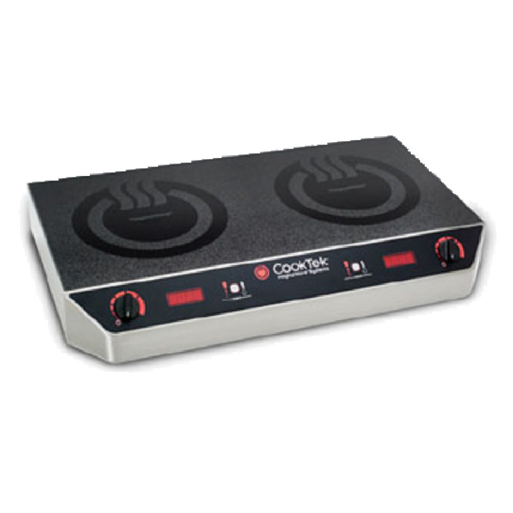 Cooktek 601801 (MC2502S) Heritage Induction Range Countertop (2) Burners (side To Side)