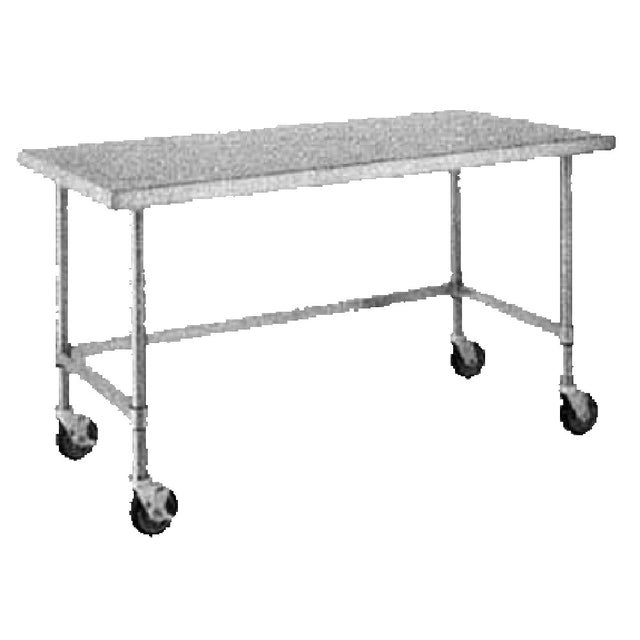 Metro MWT306FS HD Super™ Mobile Work Table 60"W X 30"D 14/304 Stainless Steel Top