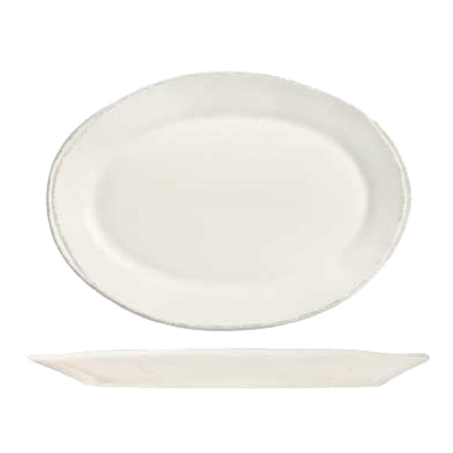 Libbey FH-508 (Formerly World Tableware) Platter 12-1/2" X 9" X 1"H Oval