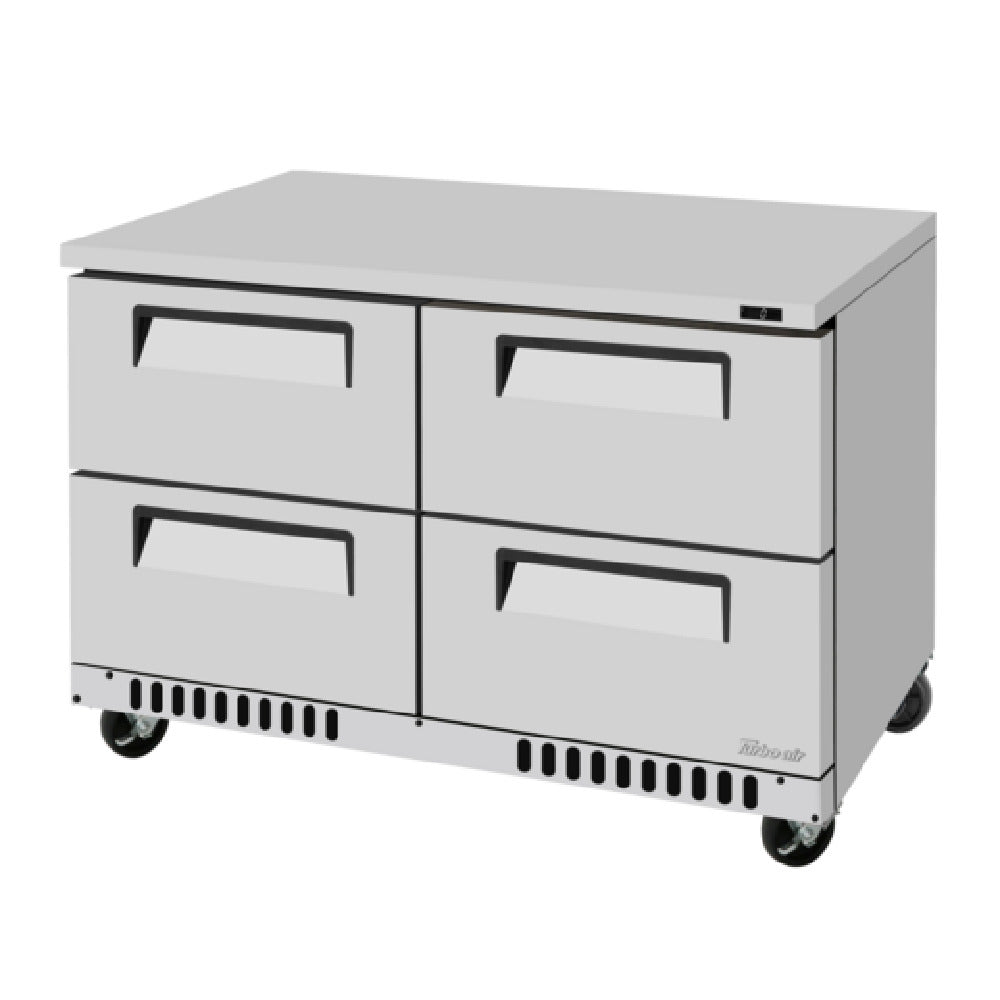 Turbo Air TUF-48SD-D4-FB-N Super Deluxe Series Undercounter Feezer Front Breathing Airflow