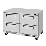 Turbo Air TUF-48SD-D4-FB-N Super Deluxe Series Undercounter Feezer Front Breathing Airflow