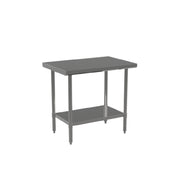 Atosa USA, Inc. ST2436EC - MixRite Work Table, 36"W X 24"D X 34"H, 18/430 Stainless Steel Top With Turned Down Edges