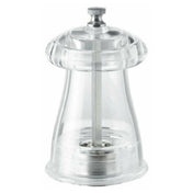 Omcan 43682 (43682) TRE SPADE Tosca Series Pepper Mill 10cm (4") Tall Tempered Steel Conic Mechanisms