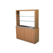 Forbes Industries 5808-AVONITE Slim Back Bar 60"W X 18"D X 78"H Wood Veneer Cabinet