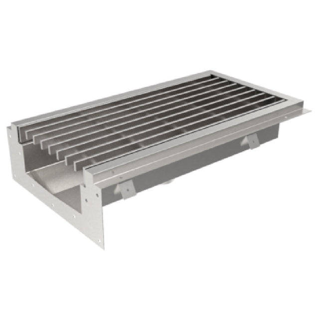 GSW USA FST-E12 Floor Trough Drain 14"W X 12"D X 5-3/4"H End