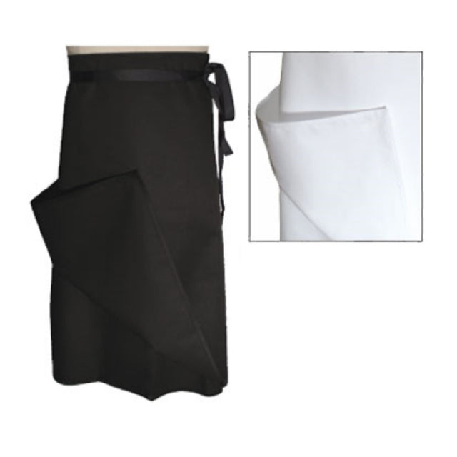 John Ritzenthaler Company A005 Chef Revival® Chef Bistro Apron 30" X 30" Waist