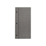 Risch CMBFF-MILAN 4.25X11 Milan Simulated Woven Vinyl Chicago Menu Board (specify Color)