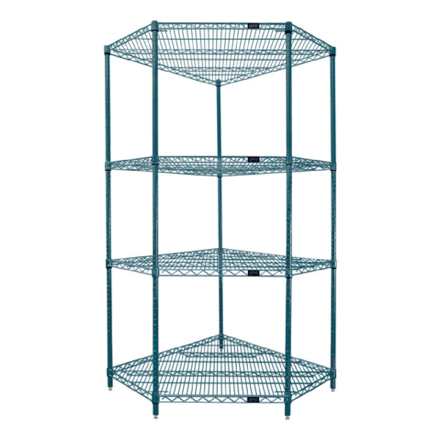 Quantum WR63-1836CRNP Wire Shelving Starter Kit 5-Sided Shelf
