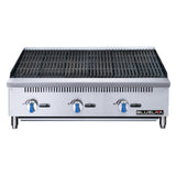 Blue Air BLCB36 - Charbroiler, Countertop, Stainless Steel Design