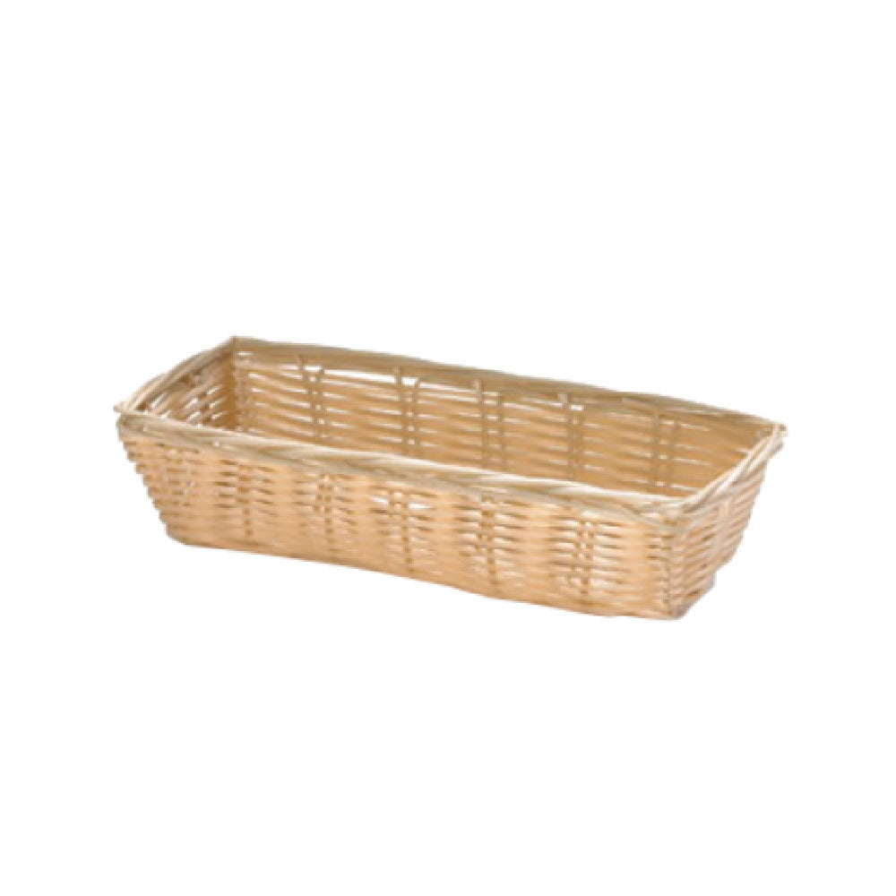 TableCraft Products 1116W - Basket, 9" X 3-1/2" X 2", Rectangular