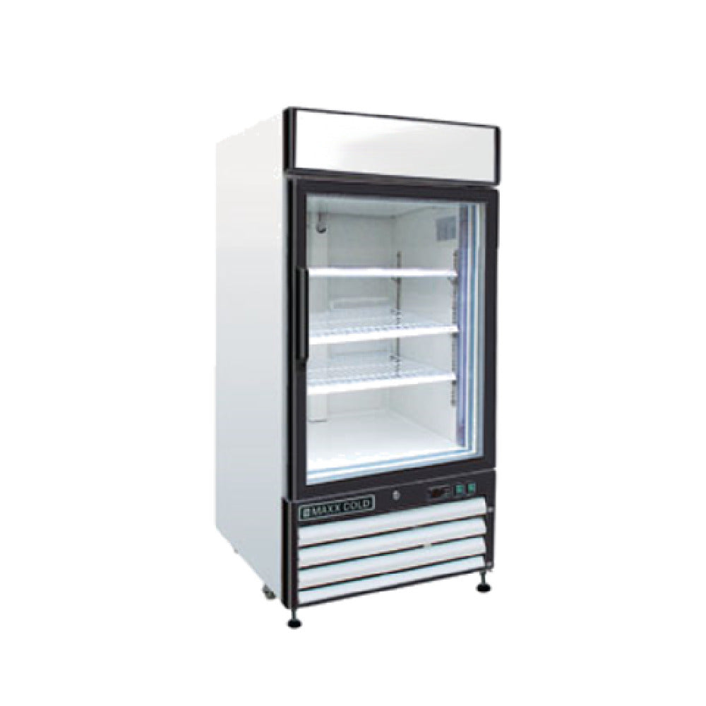 Maxximum MXM1-12FHC - Maxx Cold X-Series Freezer Merchandiser, Reach-in, One-section