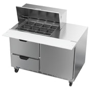 Beverage Air SPED48HC-12M-2 Mega Top Refrigerated Counter Two-section 48"W